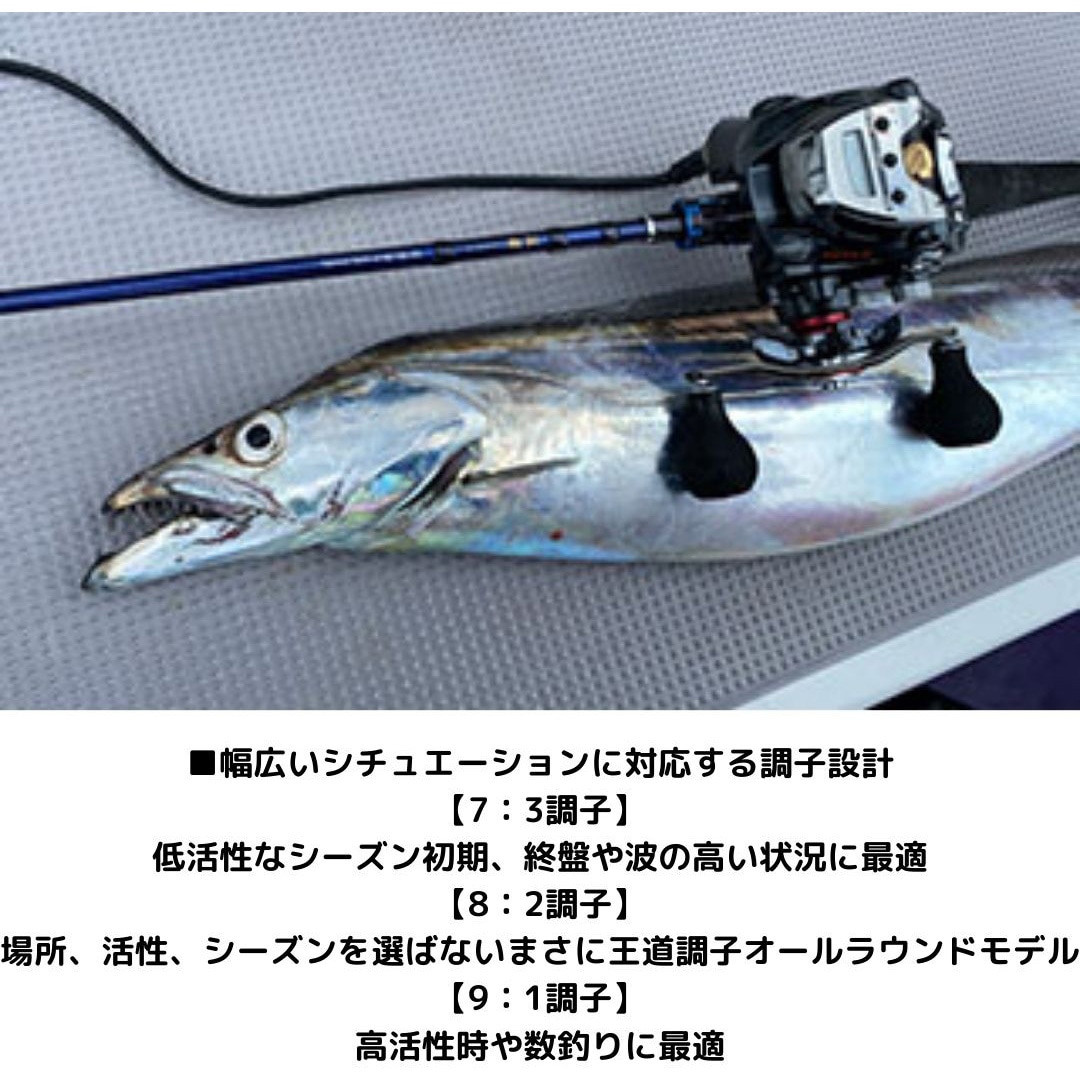 82S-185AGS 極鋭 タチウオテンヤSP DAIWA(ダイワ) 継数2本 全長