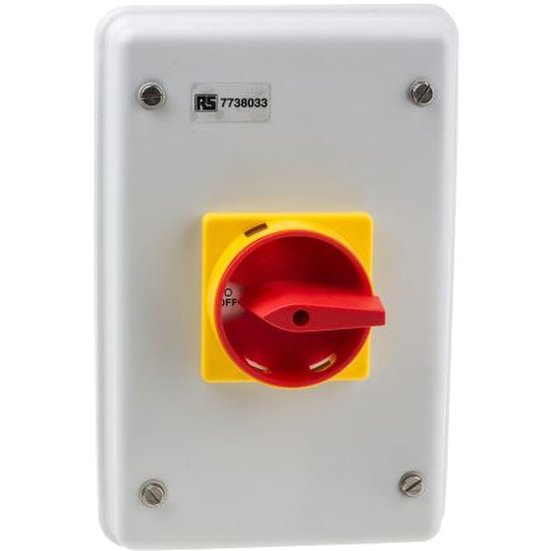 773-8033 RS PRO セーフティ ディスコネクトスイッチ RS PRO 極数4P 長さ220mm  773-8033