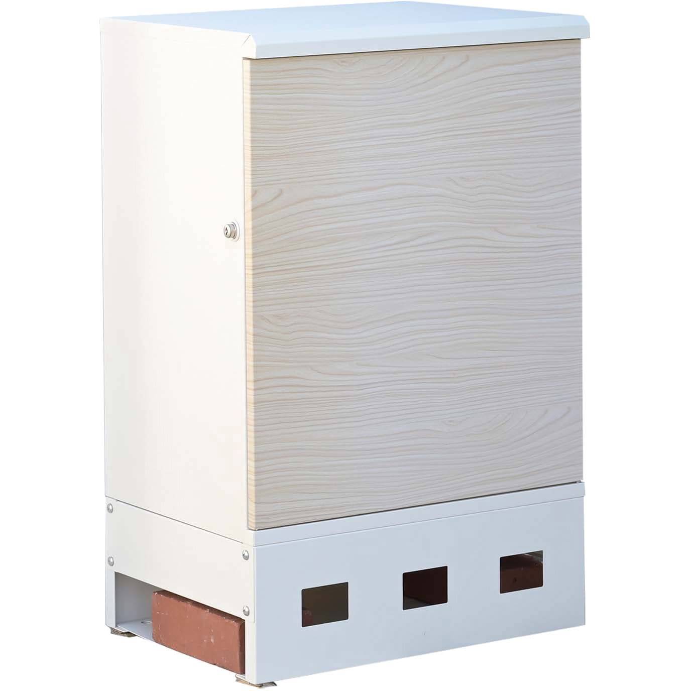 ヤビンさん専用① EPB-1(LWD/WH) 宅配ボックス YAMAZEN(山善) 1段 - 【通販