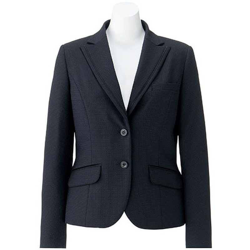 AJ0251 アマティール ジャケット AJ0251 ボンマックス コーデュラドット 女性用 ネイビー色 11号サイズ