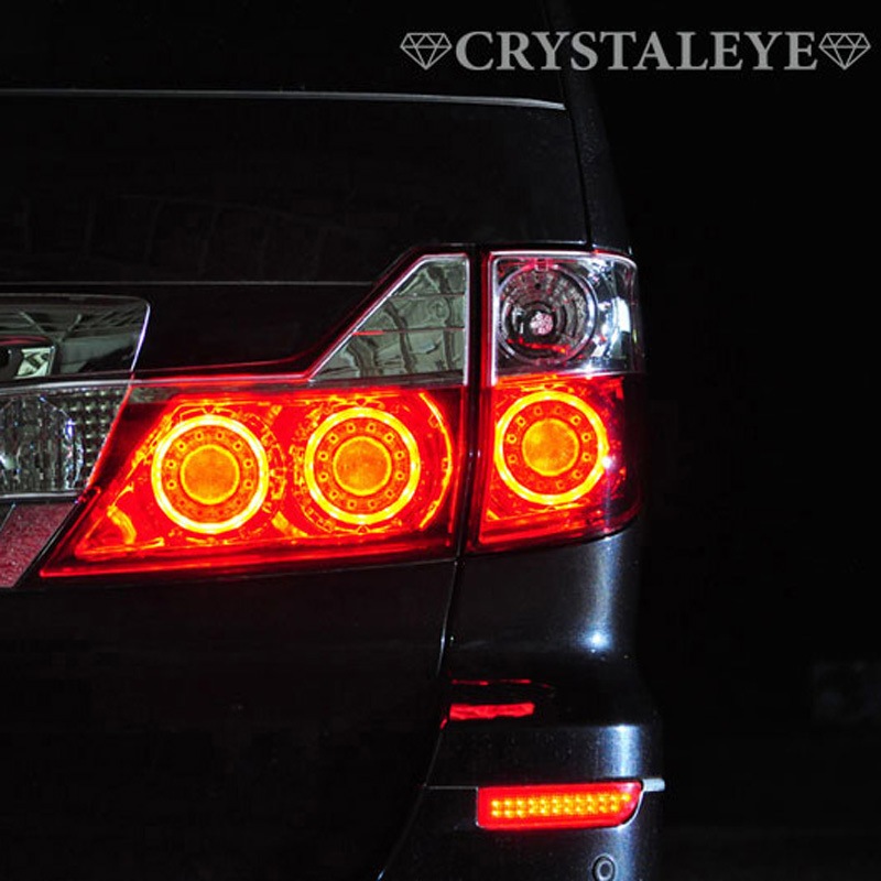 J134RC 10系 アルファード 後期用丸型ファイバーLEDテールランプ