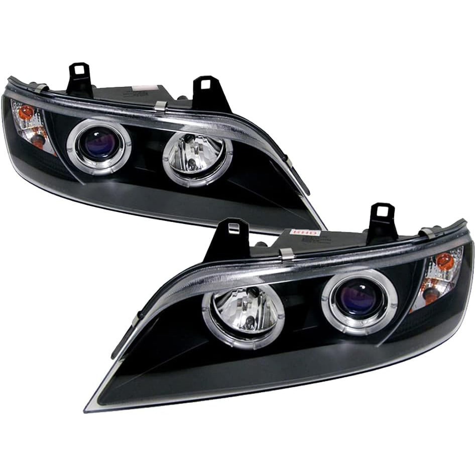 S023BK BMW Z3 CCFLイカリングブルーイオンプロジェクターヘッドライト