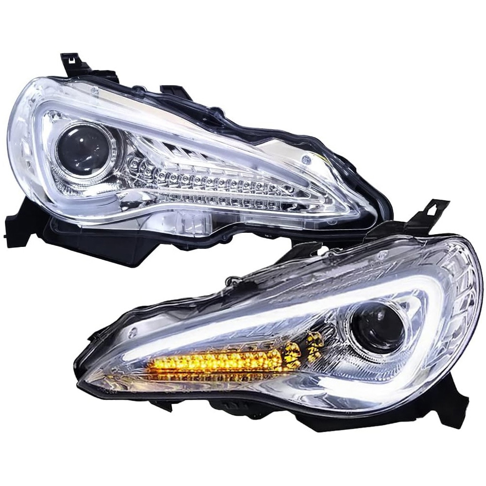 J140CR 86/BRZ ハチロク クリスタルアイLEDライトバー ヘッドライト V3