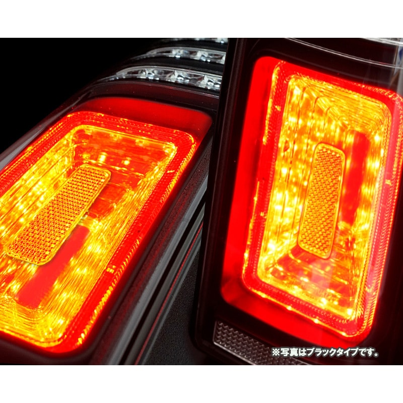 J205SM JB23ジムニー 3Dホール フルLEDテールV2 流れるウインカー仕様