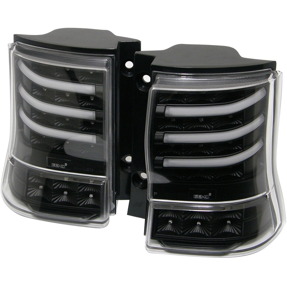 J178BK L375S/385S タントカスタムファイバーフルLEDテールV3 ブラック