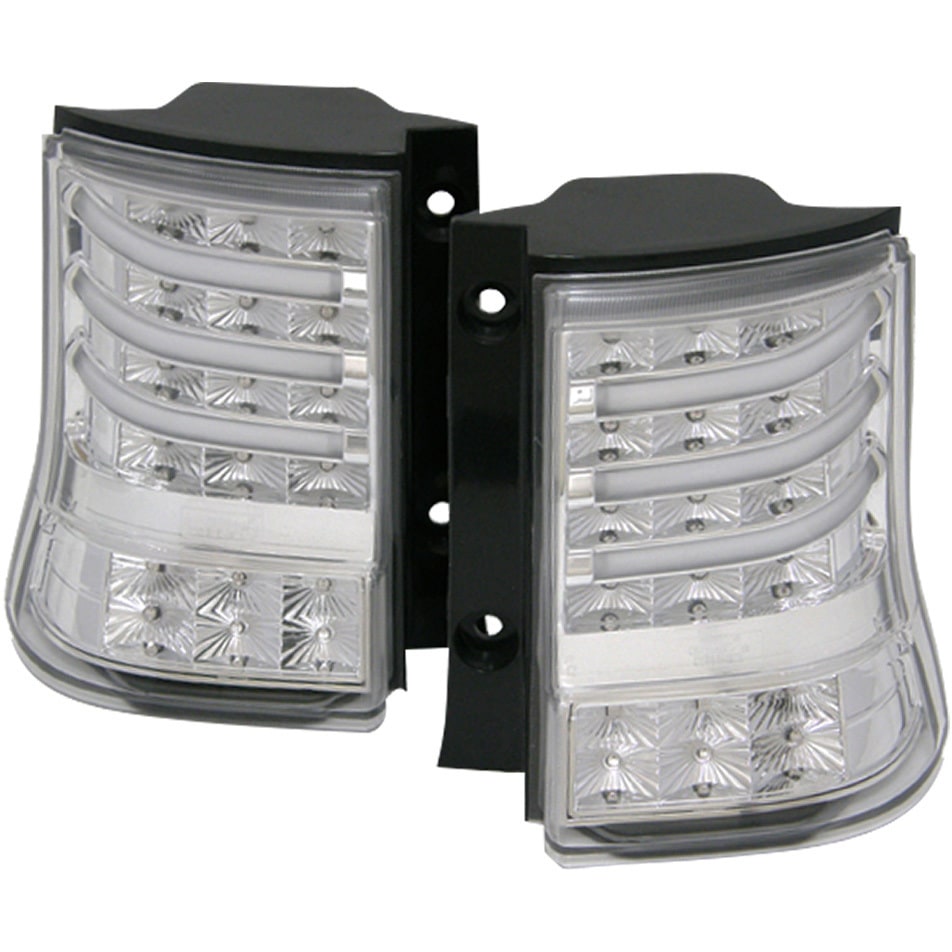 タントカスタム L375S/385S LEDテールランプ 　クリスタルアイ J178CL L375S/385S タントカスタムファイバーフルLEDテールV3 クリアー