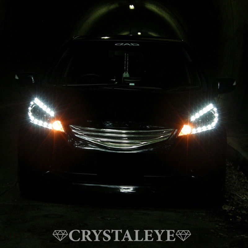 J084BK フィット FIT GE6～9 LEDプロジェクターヘッドライトV3 前期