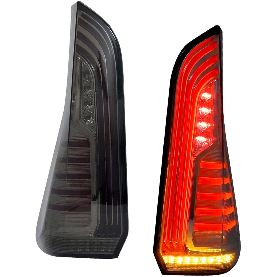 J210SM C27 セレナ ファイバーLEDテールランプ 流れるシーケンシャル