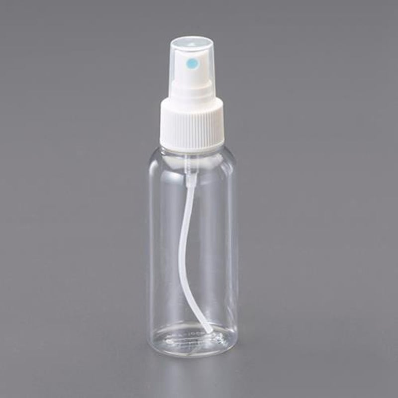 空ボトル　小型プラスチックスプレー EA508AC-150A スプレーボトル エスコ 材質PET 容量165mL 1個 EA508AC