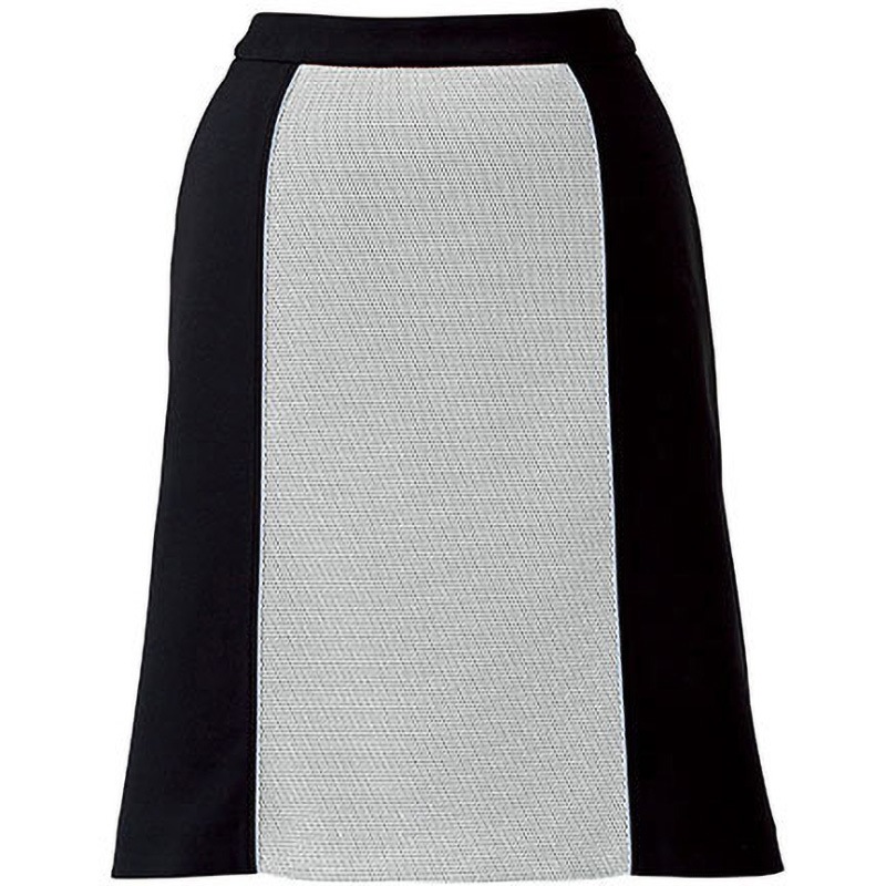 BCS2104 ボンシェルジュ Aラインスカート BCS2104 ボンマックス ダブルラッセル ホワイト色 11,985円