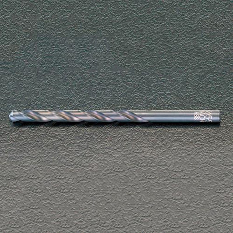 EA824NA-0.6B ストレートドリル エスコ ハイス製 刃先径0.6mm全長30mm 1袋(10本)