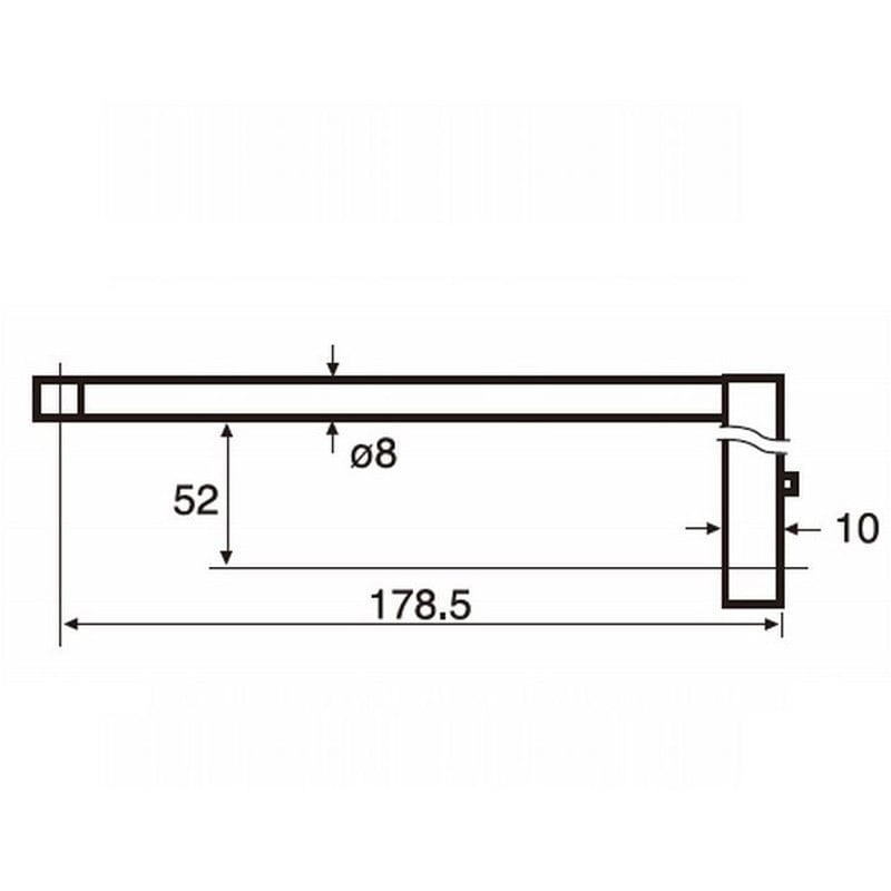 DM45531 アーム(深溝測定) 東京精密 全長178.5mm  DM45531
