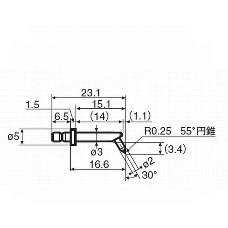 0194 005 RONDCOM用測定子(コーナー) 東京精密 全長23.1mm  0194 005