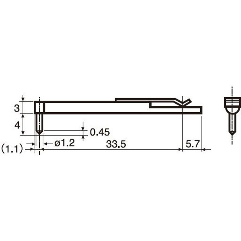 010 2508 差し替え粗さ形状測定子(軟物質) 1個 東京精密 【通販モノタロウ】 24,735円