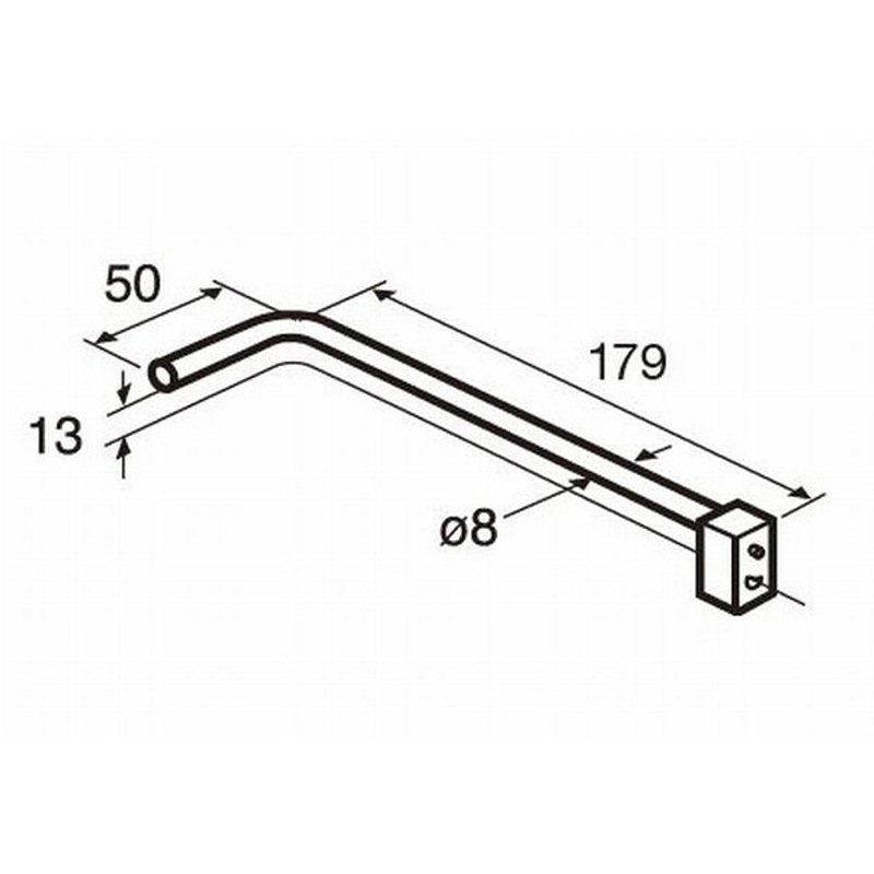 010 2807 アーム(オフセット測定) 東京精密 全長179mm  010 2807