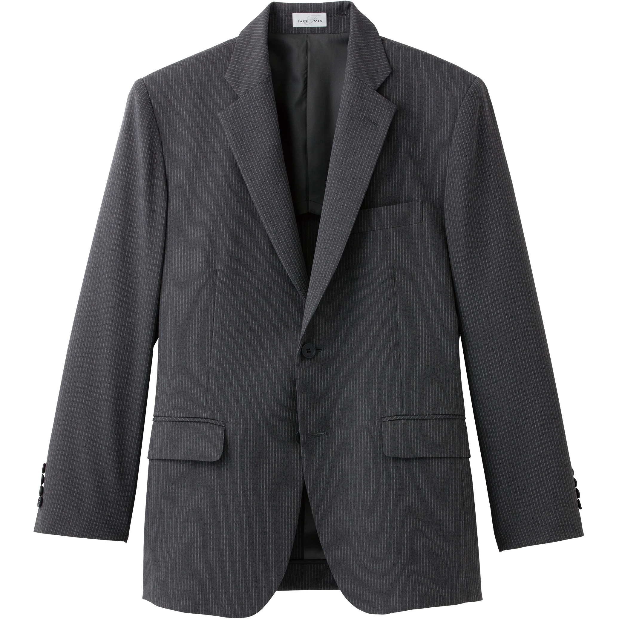 Harris Tweed／FACE MIX☆ヘリンボーン ジャケット グレーLL Harris Tweed／FACE MIX☆ヘリンボーン ジャケット グレー FACEスーツ