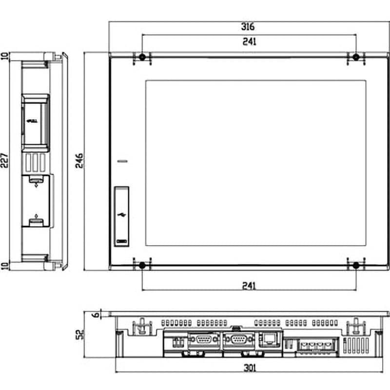 三菱電機 タッチパネル GOT2000 GT2512-STBA-040 - その他