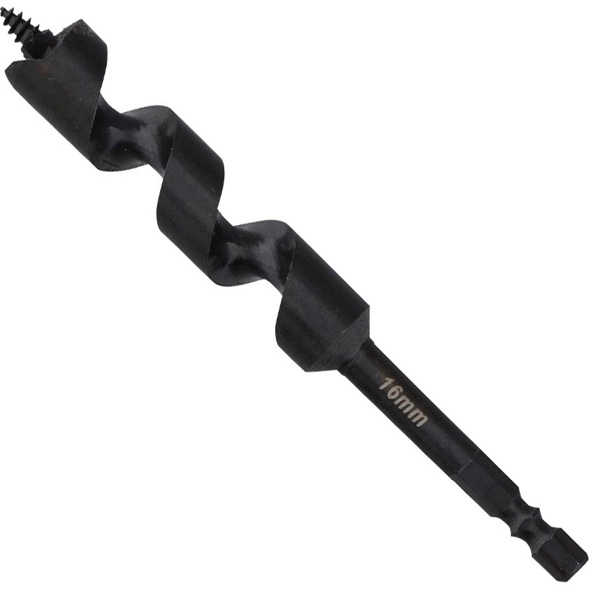 16.0mm ショートビット 木工用 先ネジタイプ モノタロウ S45C製 刃径