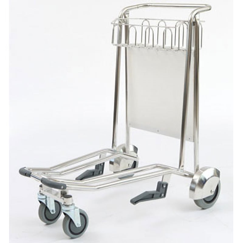 SH-59LS ステンレス製バゲジカート 金沢車輌 騒音対策あり シルバー色 荷台寸法950×670mm  SH-59LS