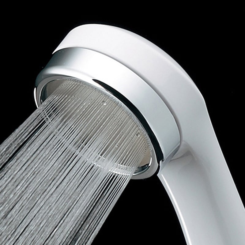 366-244-W リラックスシャワーホースセット カクダイ ホワイト色