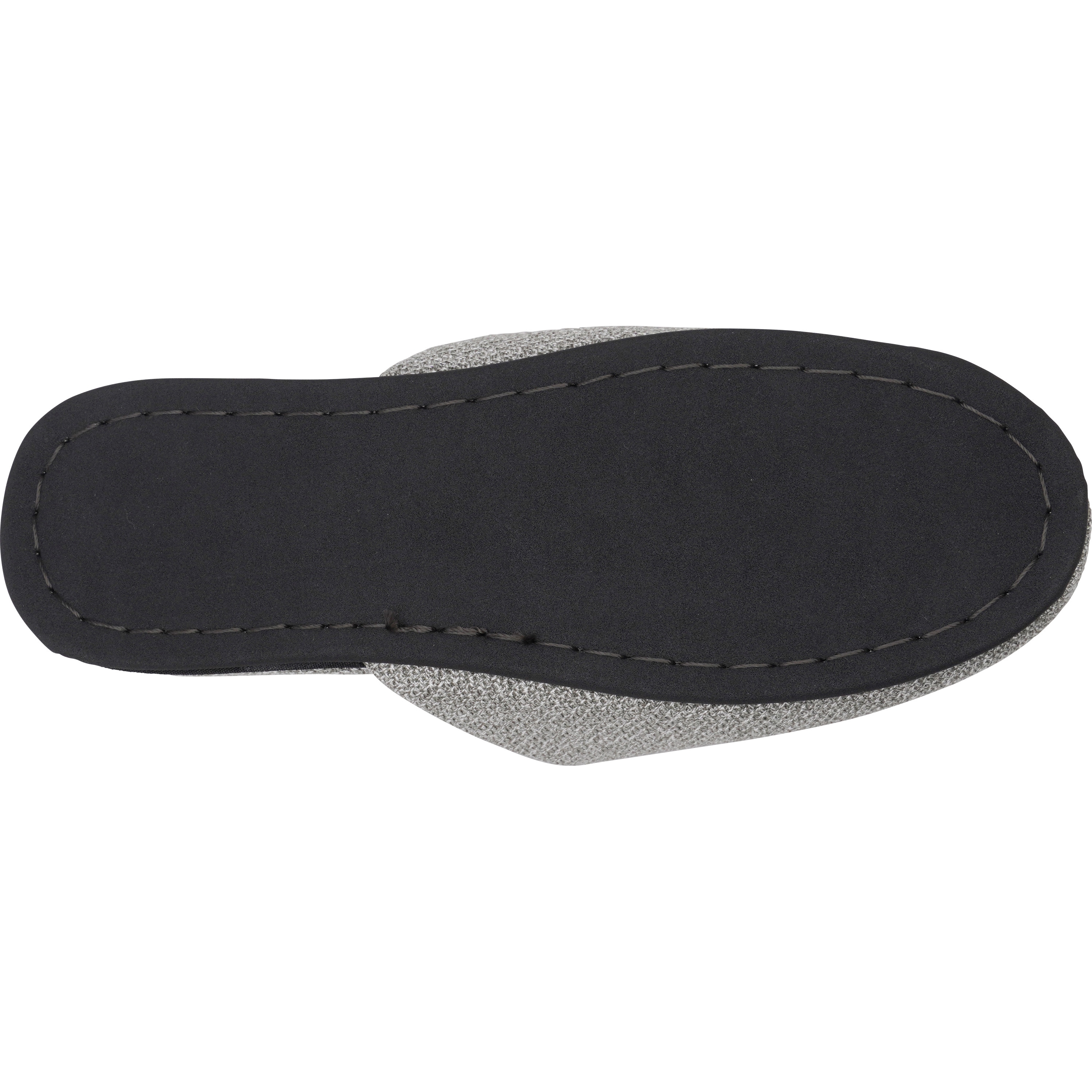 GRAY/M スリッパ メランジ調 来客用 モノタロウ 前閉じタイプ グレー色