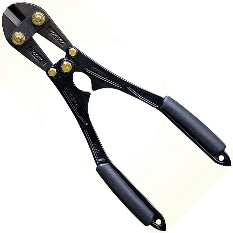 2870 アルミボルトクリッパー 曲がりハンドル ブラックゴールド 土牛 切断能力:軟線HRB80-5mm 全長310mm