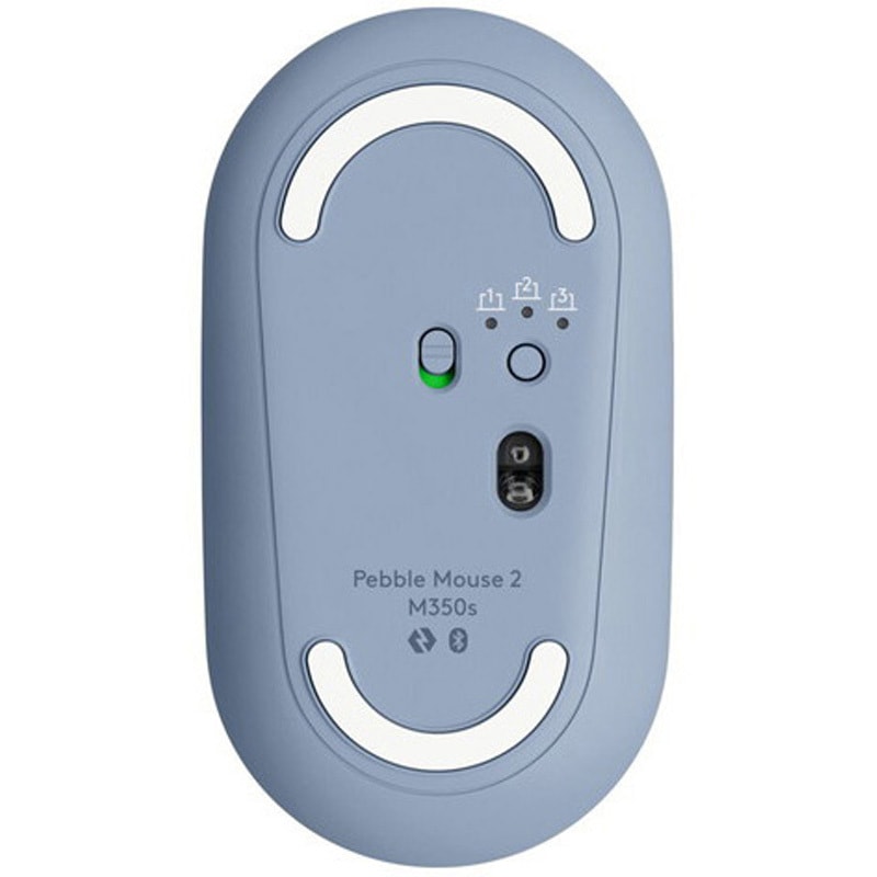 M350sBL ロジクール PEBBLE MOUSE 2 M350S ロジクール 無線通信