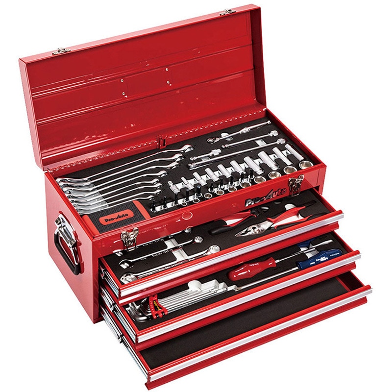 TE-383R 3/8&1/4DR 83PCツールキット 1セット Pro-Auto 【通販モノタロウ】