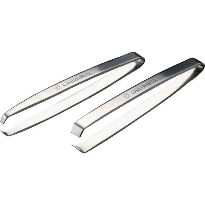 QQ-503 ステンレス製毛抜きセット QQ-503 1セット(2本) GREEN BELL