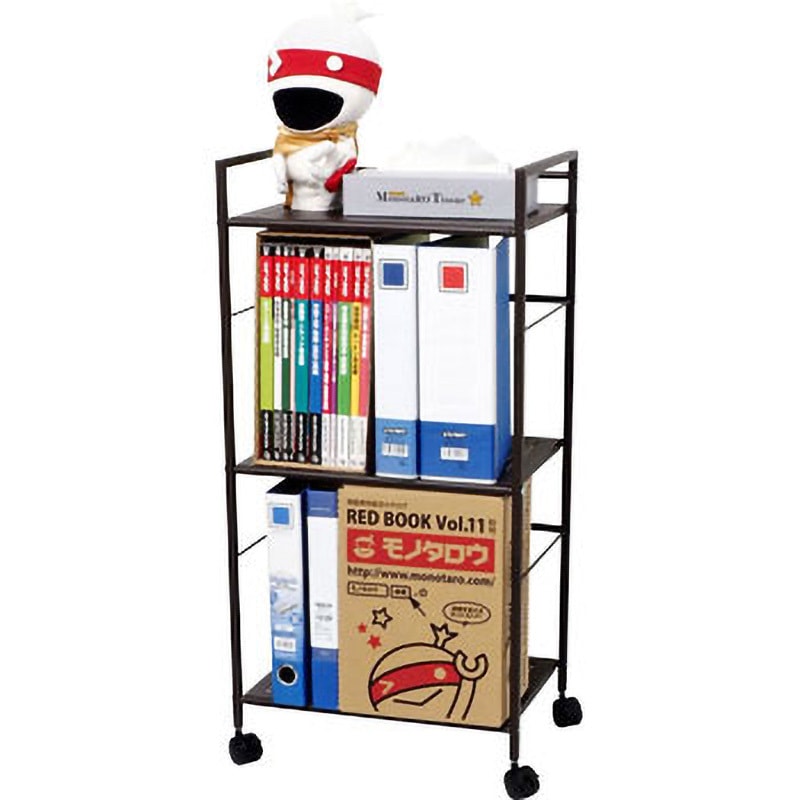 ホリー ツールワゴン 3段 約 幅(W)680mm × 奥行(D)370mm × 高さ(H)880mm