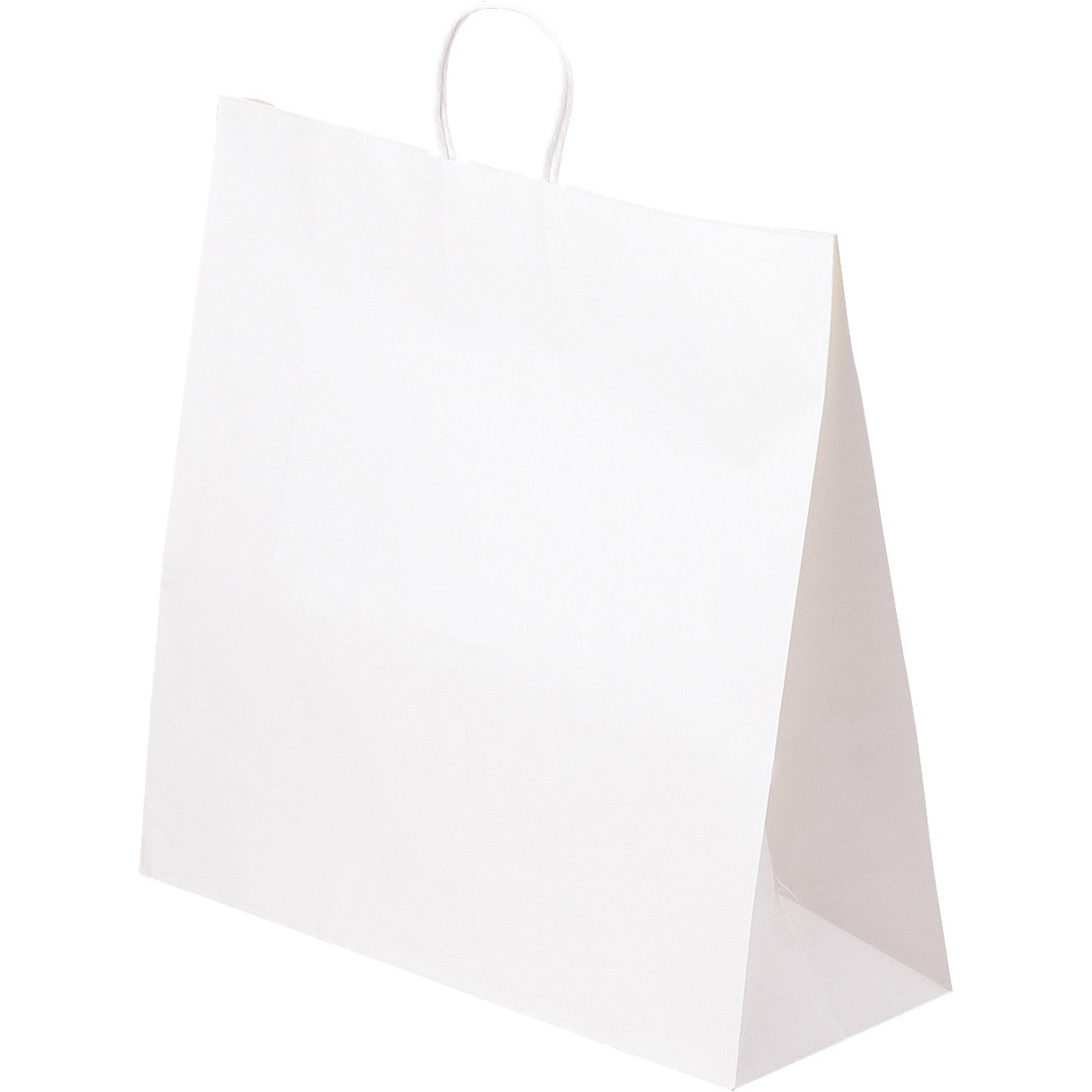 YOH-27 手提袋白無地 ヤマニパッケージ 18号サイズ 1箱(100枚) YOH-27