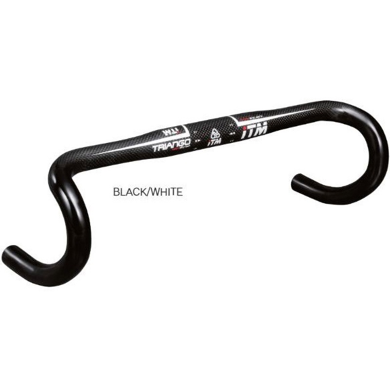 2QN40302 ロードハンドルバー R-TRIANGO ITM ブラック/ホワイト色 寸法400mm  2QN40302 11,506円