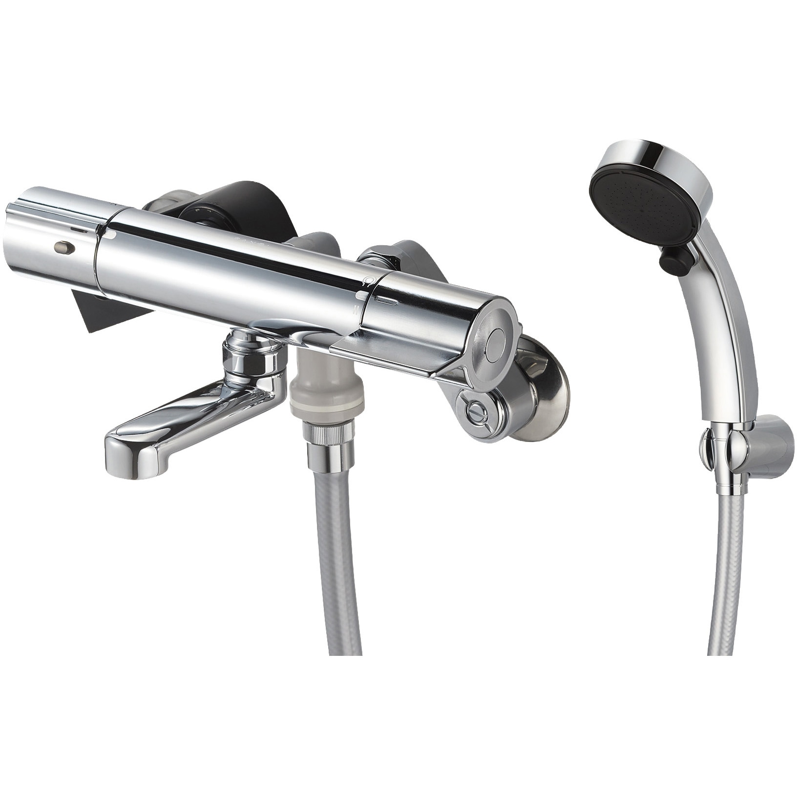 SK18C-T5L19 サーモシャワー混合栓 SANEI(旧:三栄水栓製作所) 吐水口長さパイプ/190mm  SK18C-T5L19