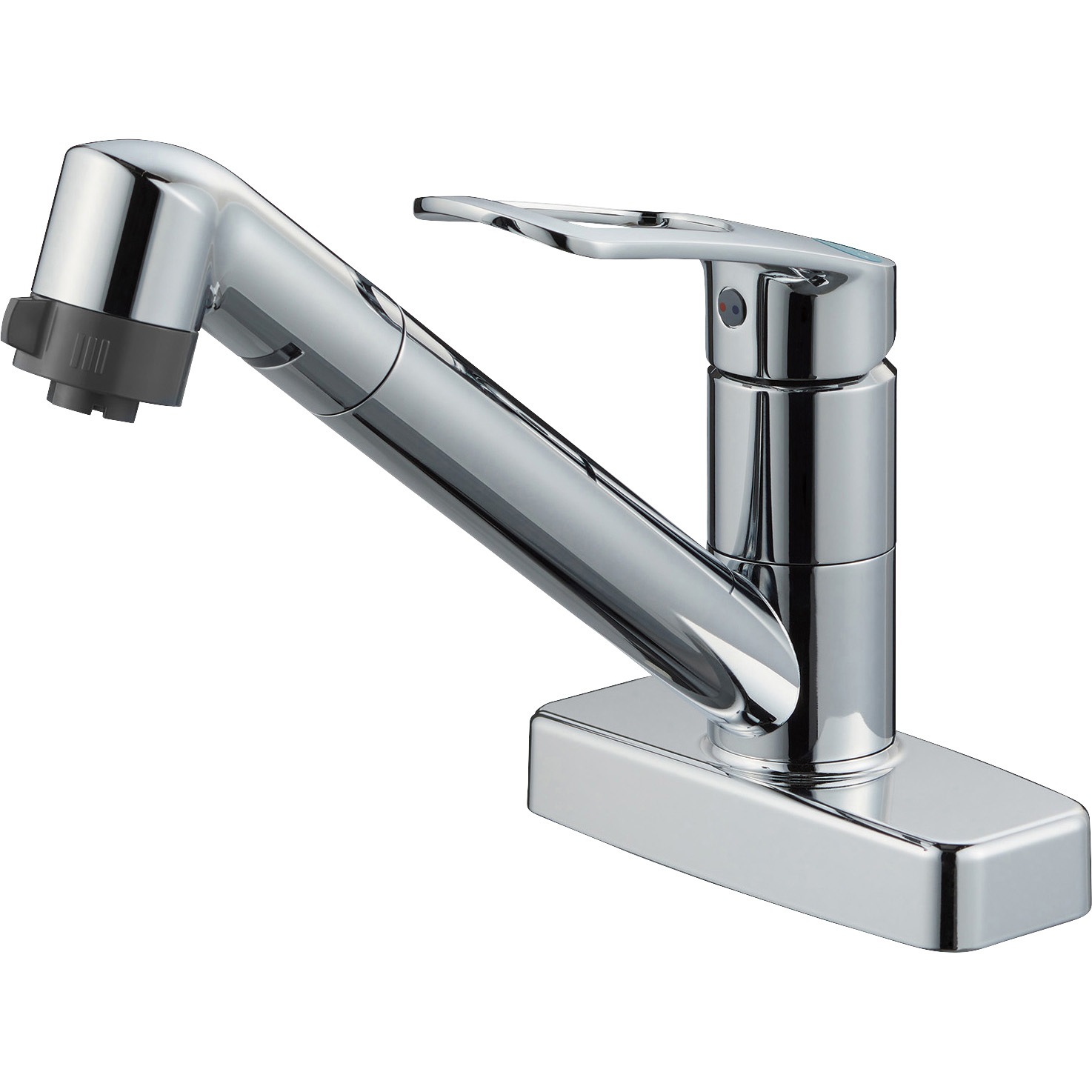 SANEI(旧:三栄水栓製作所):シングル切替シャワー混合栓 型式:K27CMK-13 SANEI（三栄水栓） K87120JV-13 シングルレバースプレー