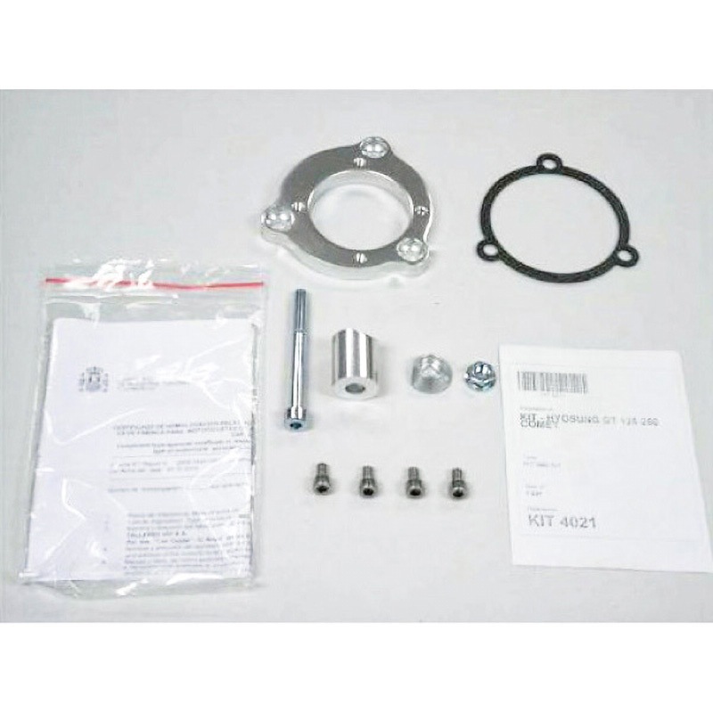 IX-OG4021VTI IXIL(イクシル) HYOSUNG GT125 COMET VTI オーバル チタン スリップオン マフラー MAD MAX(マッドマックス) チタニウム 長さ393mm  IX-OG4021VTI 79,980円