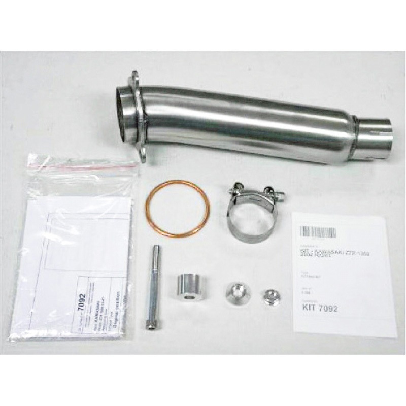 IX-OK709293VTI IXIL(イクシル) KAWASAKI ZZR1200 '02-'03 (ZXT20C) VTI オーバル チタン 左右2本出し スリップオン マフラー 1セット MAD MAX(マッドマックス) 【通販モノタロウ】