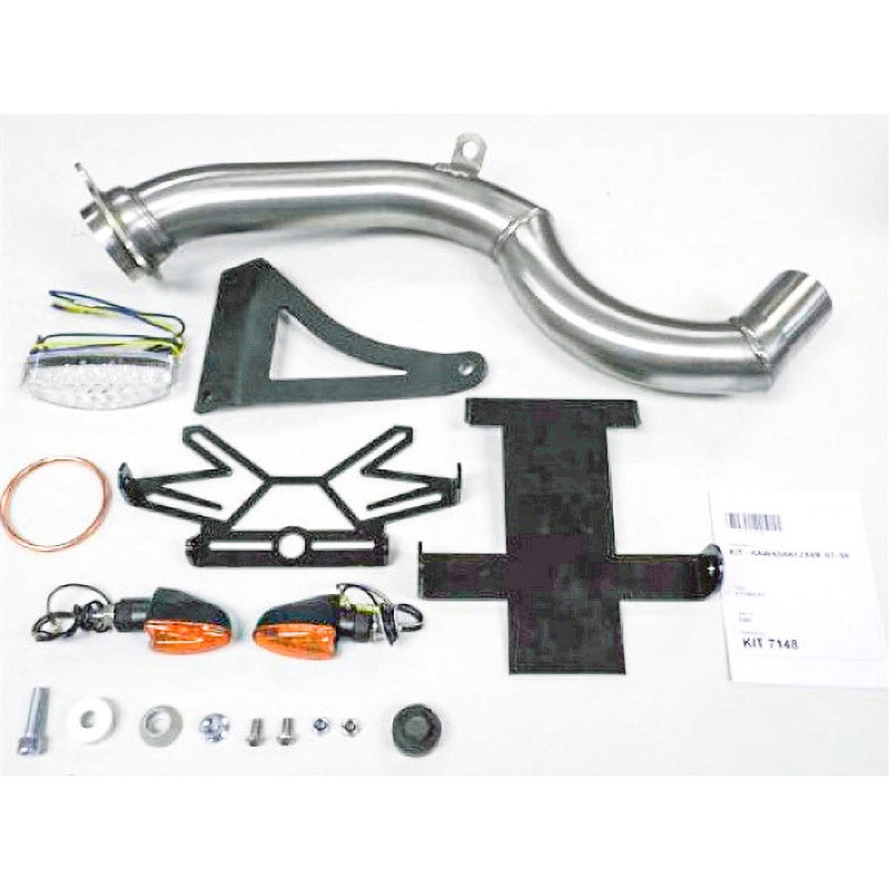 IX-OK7148VTI IXIL(イクシル) KAWASAKI ZX-6R '07-'08 (ZX600P) VTI オーバル チタン スリップオン マフラー MAD MAX(マッドマックス) チタニウム 長さ393mm  IX-OK7148VTI