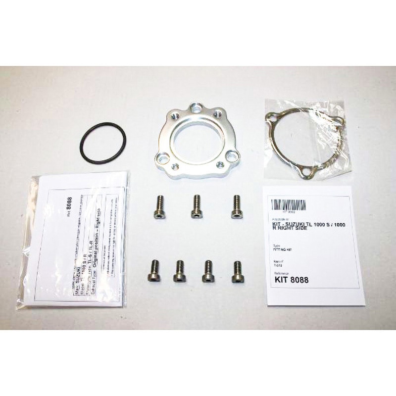 IX-OS808889VTI IXIL(イクシル) SUZUKI TL1000S '97-'01 VTI オーバル チタン 左右2本出し スリップオン マフラー MAD MAX(マッドマックス) チタニウム 長さ393mm  IX-OS808889VTI