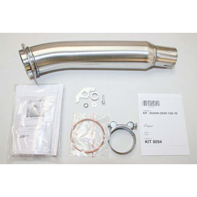 IX-OS8094VTI IXIL(イクシル) SUZUKI GSX1000R '05-'06 VTI オーバル チタン スリップオン マフラー MAD MAX(マッドマックス) チタニウム 長さ393mm  IX-OS8094VTI