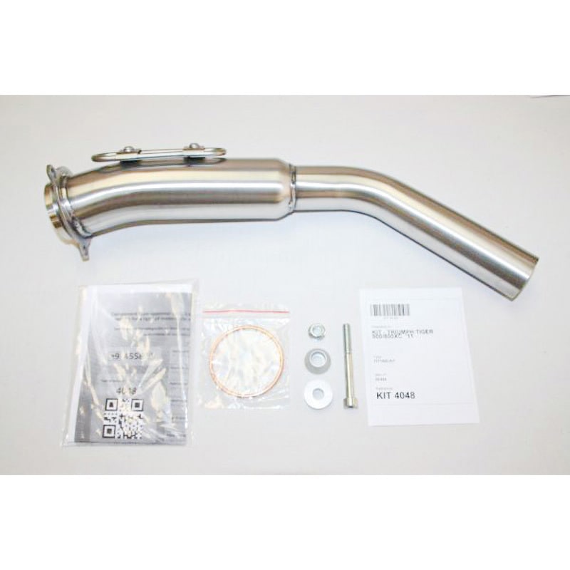 IX-OT4048VTI IXIL(イクシル) TRIUMPH TIGER 800/800XC '11-'13 VTI オーバル チタン スリップオン マフラー MAD MAX(マッドマックス) チタニウム 長さ393mm  IX-OT4048VTI