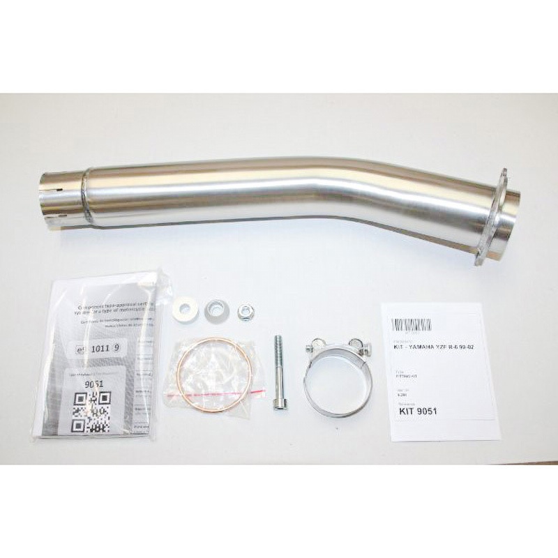 IX-OY9051VTI IXIL(イクシル) YAMAHA YZF600 R-6 '99-'02(RJ03) VTI オーバル チタン スリップオン マフラー MAD MAX(マッドマックス) ヤマハ チタニウム 長さ393mm  IX-OY9051VTI 59,988円