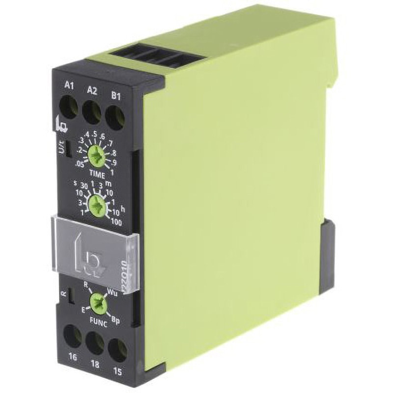 V2ZQ10 24-240V AC/DC Tele 遅延リレー インターバル TELE DINレール ねじ 間隔 V2ZQ10シリーズ 電源電圧(V):24→240ac/dc SPDT  1個