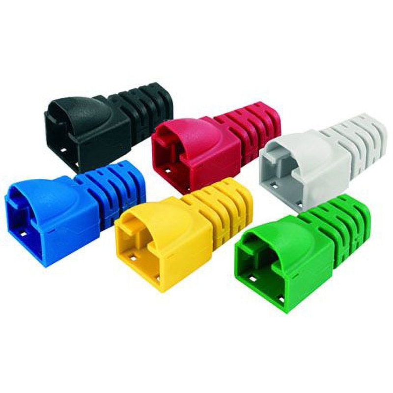 B00080F0090 Telegartner  RJコネクタブーツ 1袋(100個) Telegartner 【通販モノタロウ】