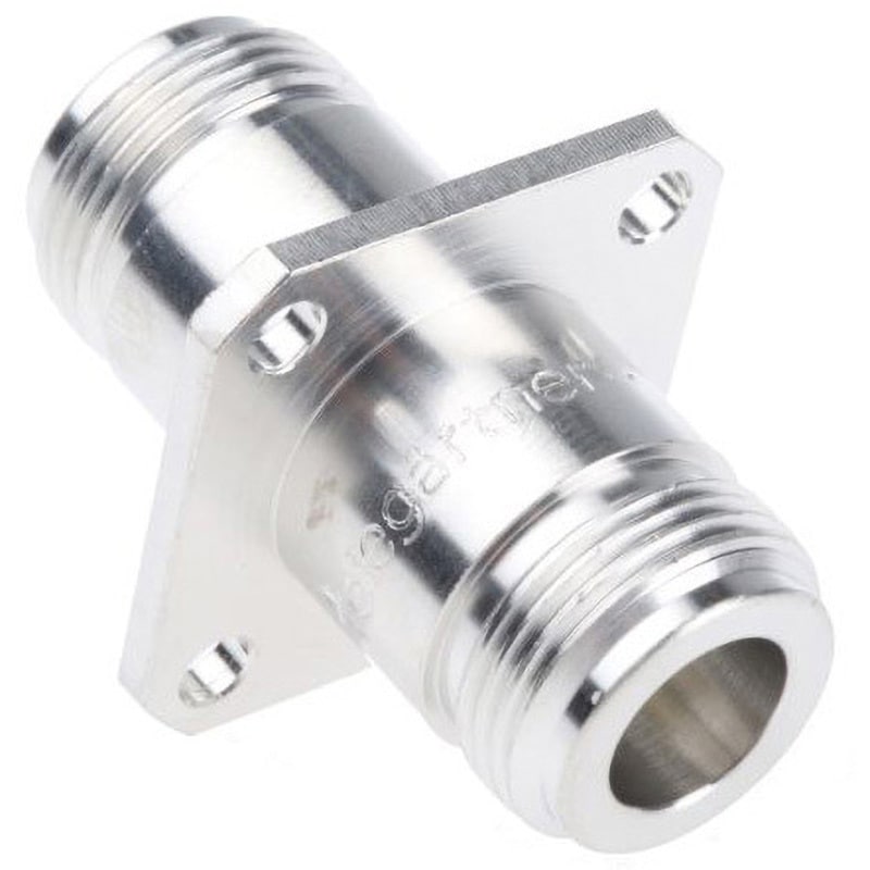 J01024A0005 Telegartner 同軸 変換アダプタ ストレート Telegartner インピーダンス50Ω 銅ニッケル合金， 白色青銅 0→11GHz  1個 J01024A0005