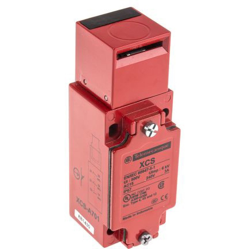 XCSA701 Telemecanique Sensors XCSA 安全インターロックスイッチ TELEMECANIQUE SENSORS (ヘッドの方向の数)8 接続Screw Preventa