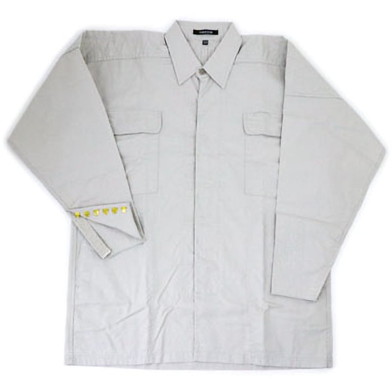 1016-301 トビシャツ 1016-301 寅壱 長袖 ベージュ色 M着丈74cm