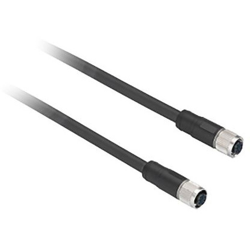 XZCR1111064D25 Telemecanique Sensors ジャンパケーブル 5ピンM12ストレートメスコネクタ TELEMECANIQUE SENSORS ケーブル長25m  1個 XZCR1111064D25
