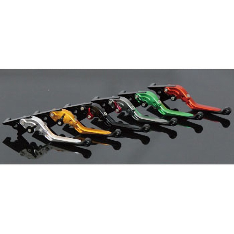 MM05-K003-OR Z125 PRO 可倒式 6段アジャスタブルビレットレバー 1セット MAD MAX(マッドマックス) 【通販モノタロウ】