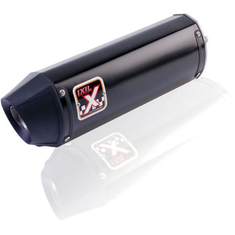 IX-OY9043VXS IXIL(イクシル)ヤマハ FZR 600 R 94-95 (4JH) スリップオンマフラー MAD MAX(マッドマックス) タイプXOVS 形状オーバル 130×100 mm 材質6063T5 アルミ 長さ393mm  IX-OY9043VXS