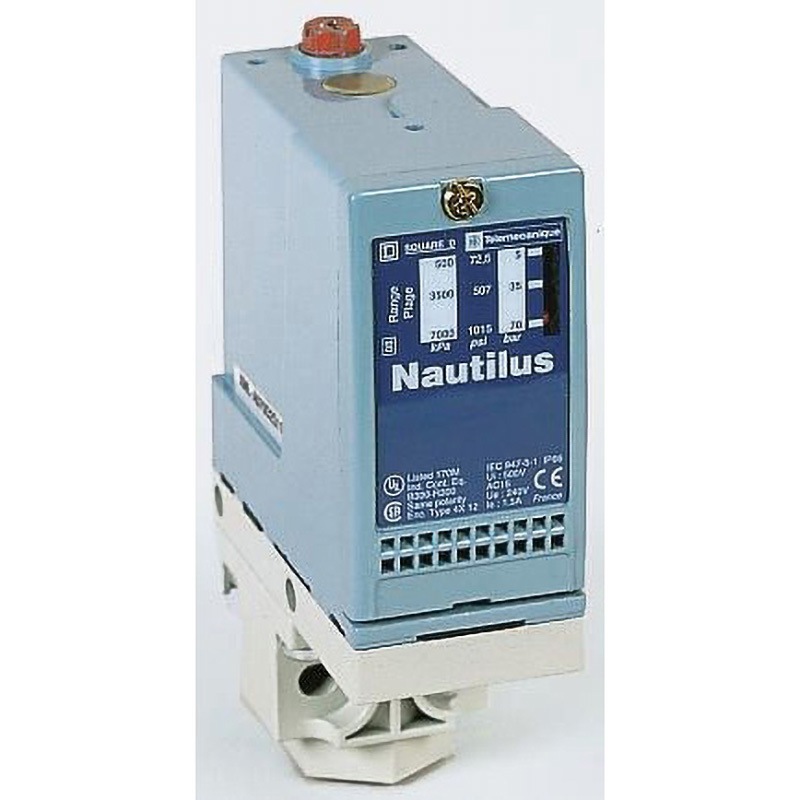 XMLA160D2S12 Telemecanique Sensors， 圧力センサ， 差動 TELEMECANIQUE SENSORS リレー IP66  1個 XMLA160D2S12